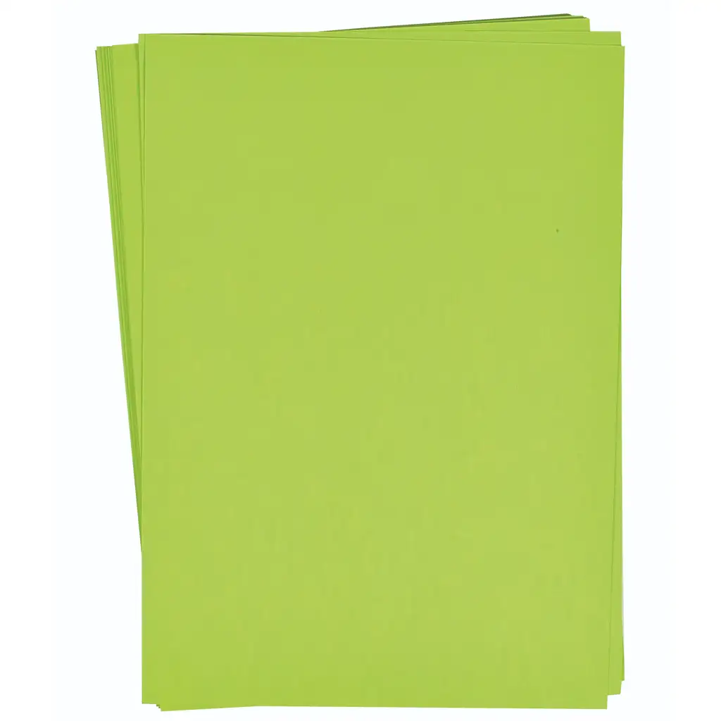 PlayBox: Hellgrünes Kartonpapier-Set A4 25er-Set 180g Bild 1