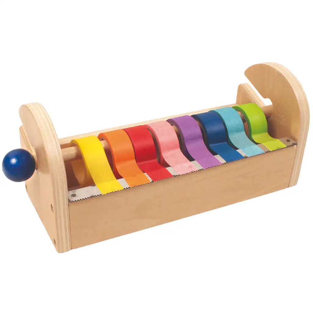 PlayBox: Holz-Klebebandhalter 18x8,7cm Bild 2