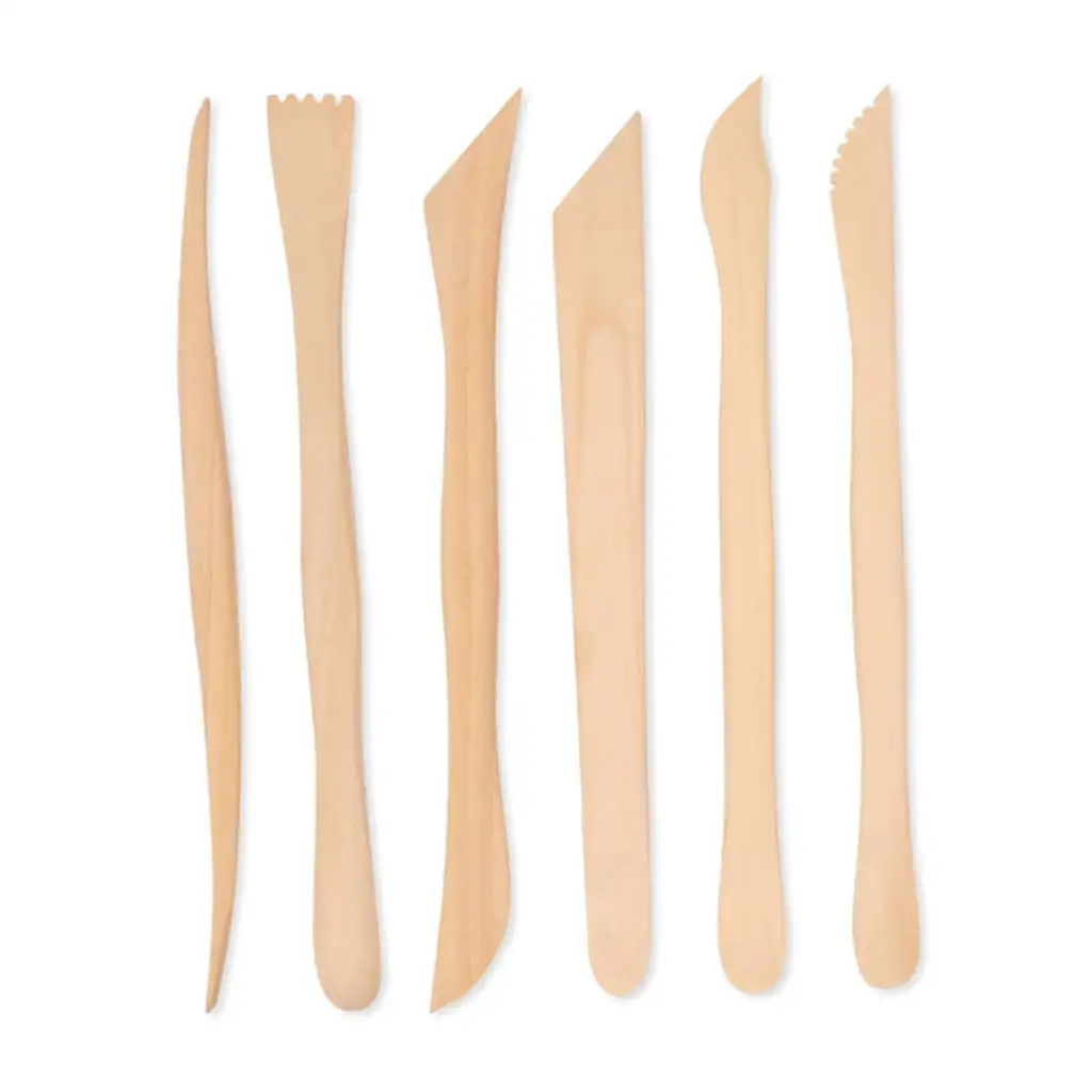PlayBox: Holzmodellierwerkzeuge 6-teiliges Set Bild 1
