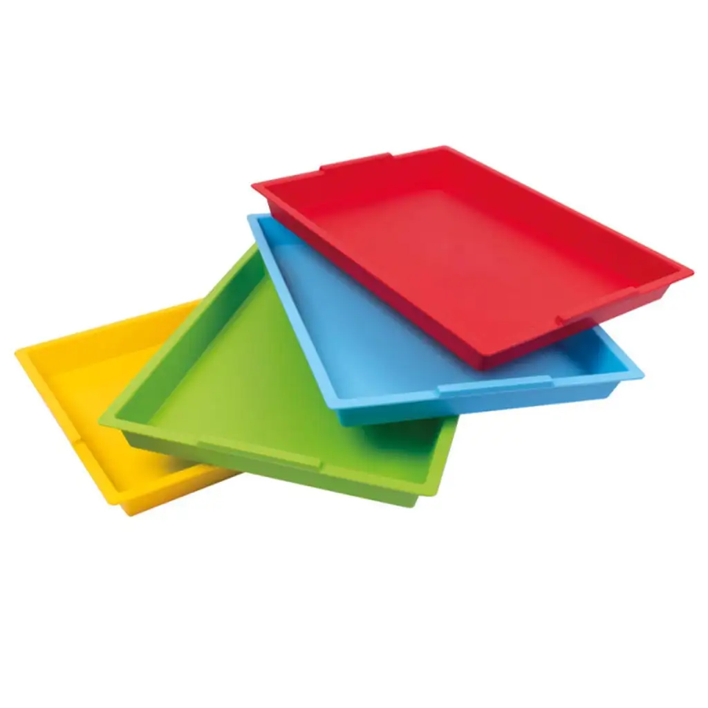 PlayBox: Kunststoff bunte Platte 41x31cm 1Stück Bild 1