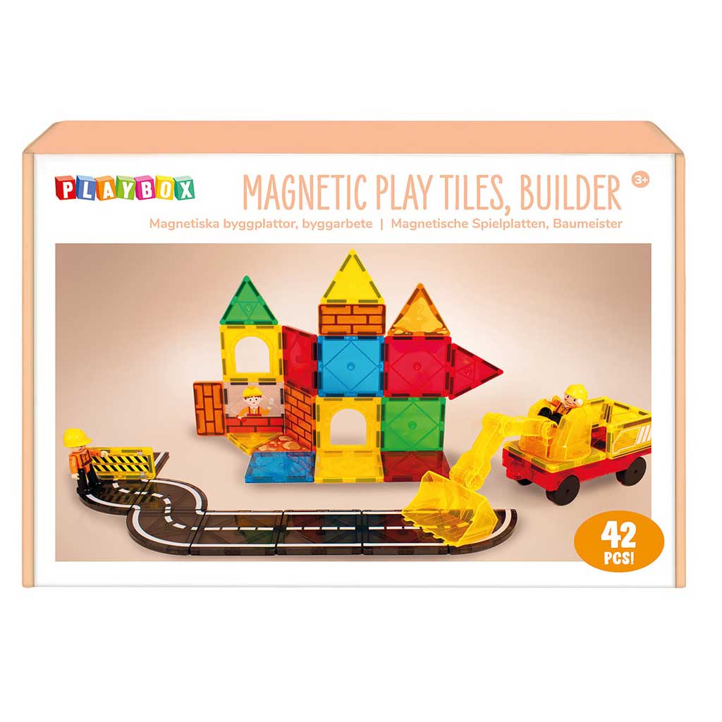 PlayBox: Magnetisches Bauspielzeug - Architektur Bild 1