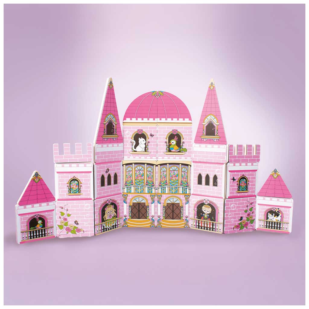 PlayBox: Magnetisches Bauspielzeug - Schloss Bild 2