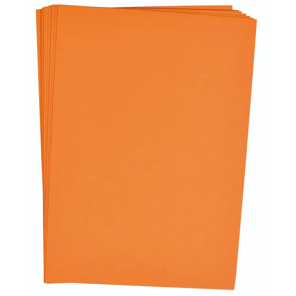 PlayBox: Orange Kartonpapier-Set A4 25 Stück 180g Bild 1