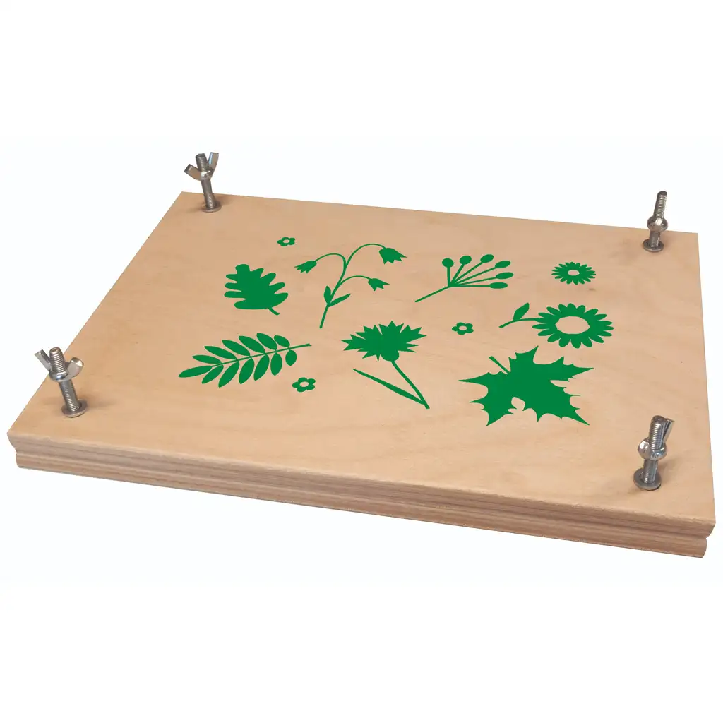 PlayBox: Pflanzenpresse aus Holz 31,8x21,5cm Bild 1