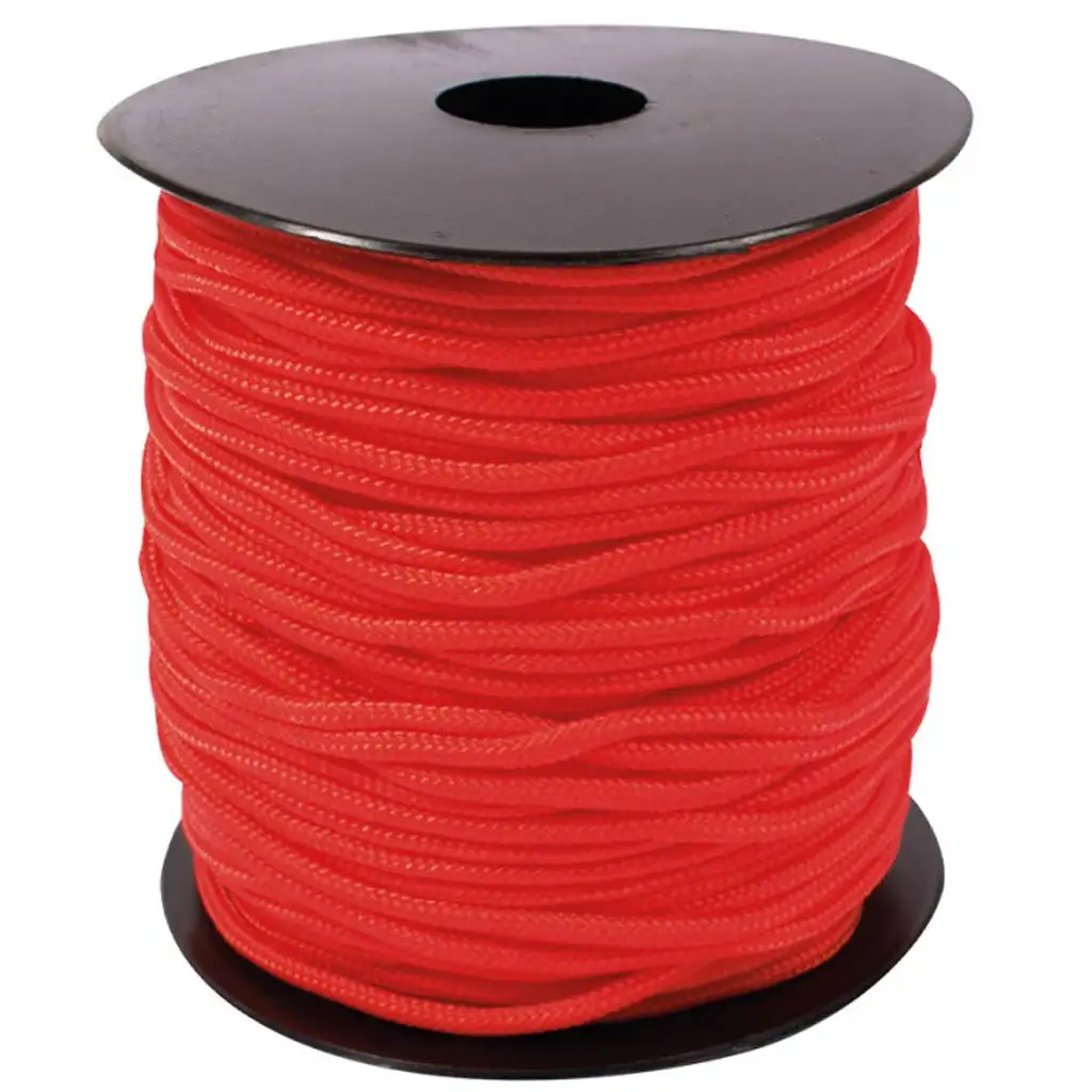 Playbox: Rotes 2mm Knotenband 50 Meter Bild 1