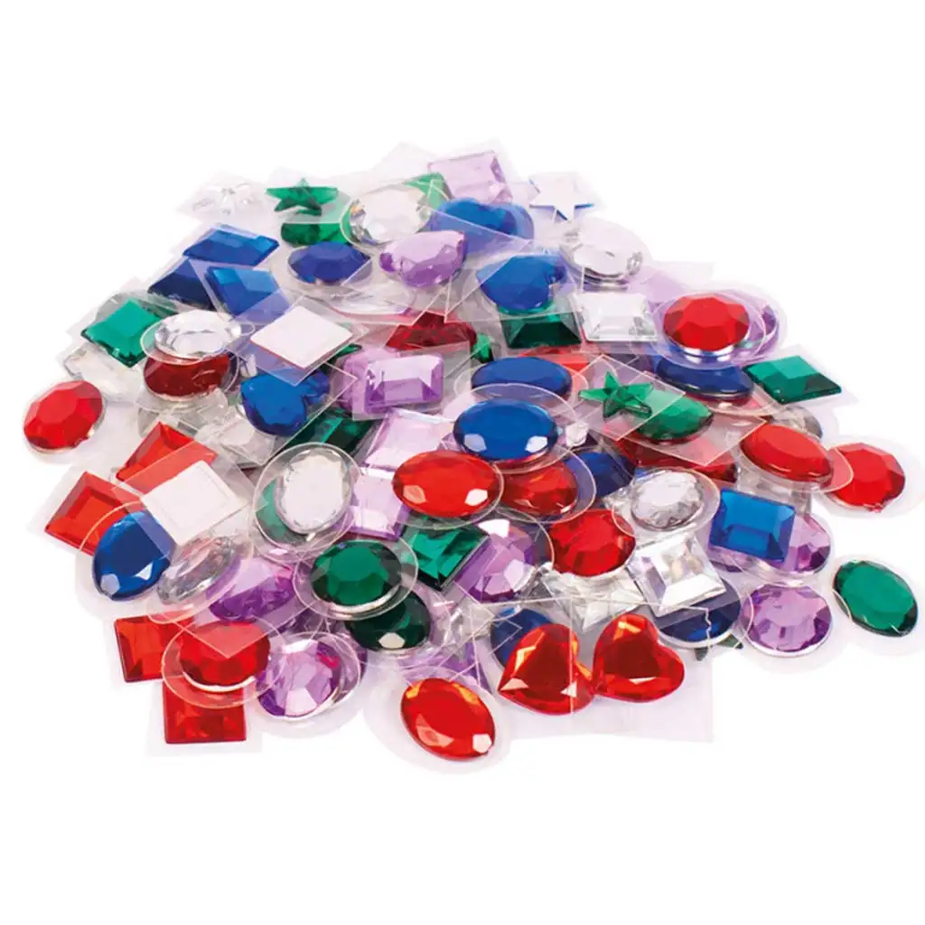 PlayBox: Selbstklebende Kristallsteine 150 Stück 10-14mm Bild 2