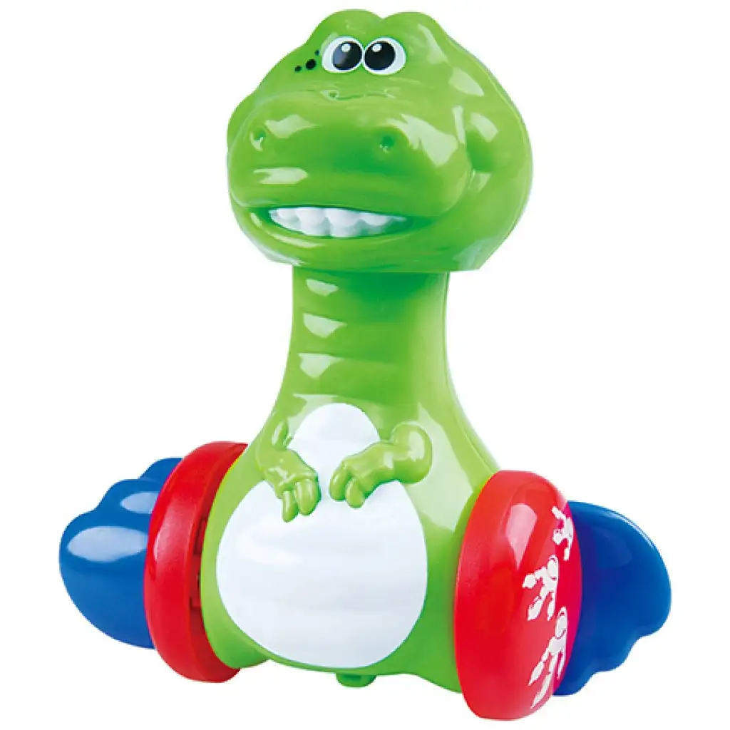 Playgo: Drücke und rolle fröhlichen kleinen Dinosaurier Bild 2