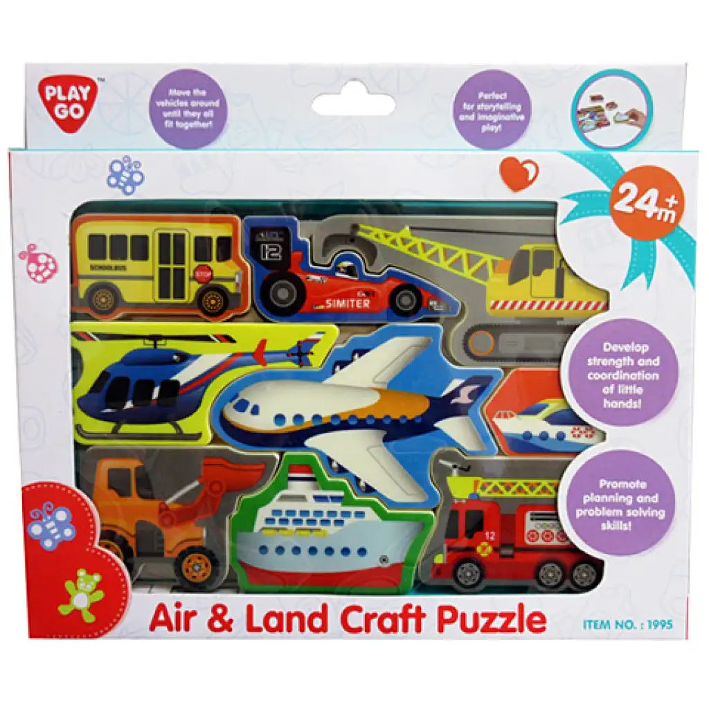 Playgo: Fahrzeuge Formpuzzle Bild 1