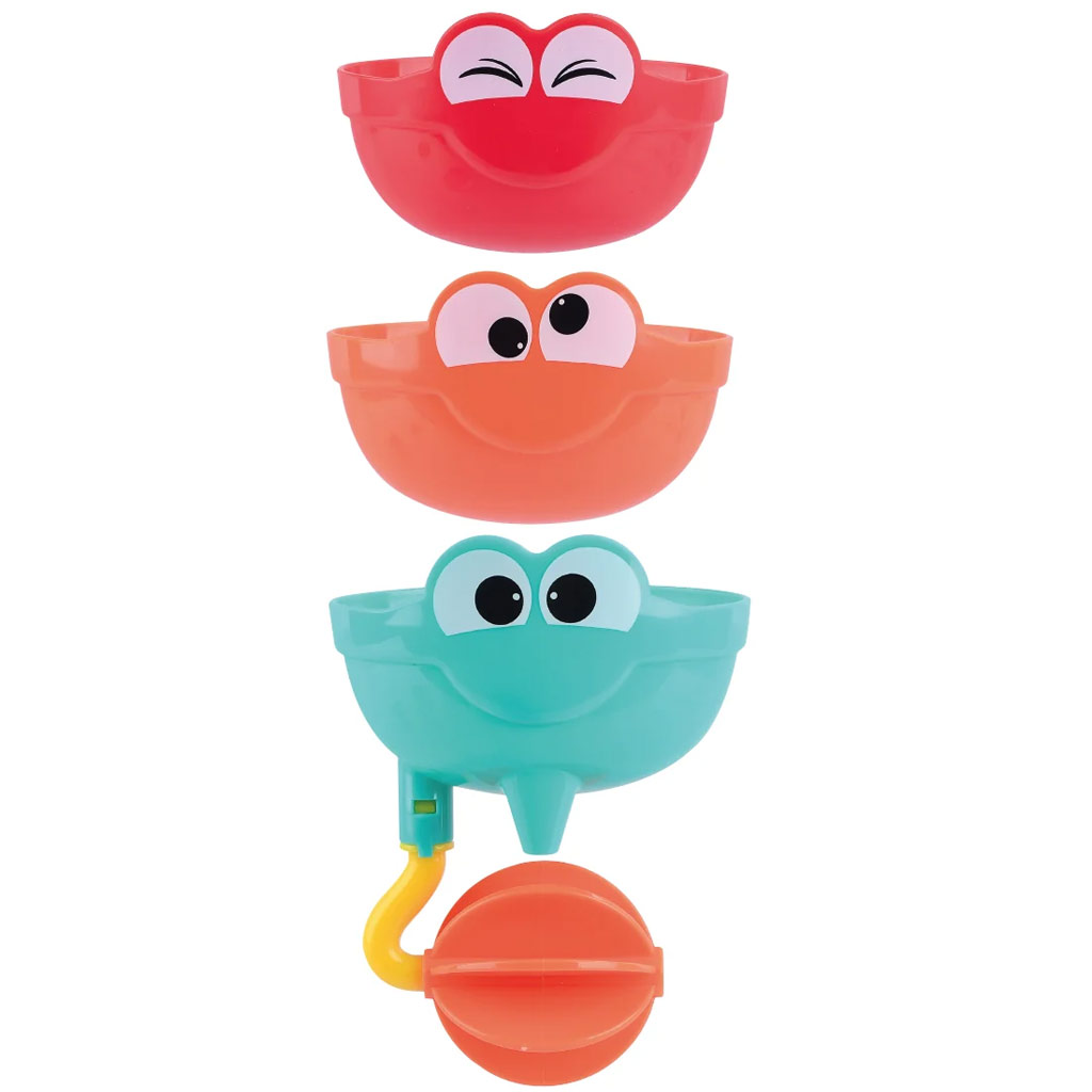 Playgo: Lustige Gesichter Badspielzeug 3er-Set Bild 2