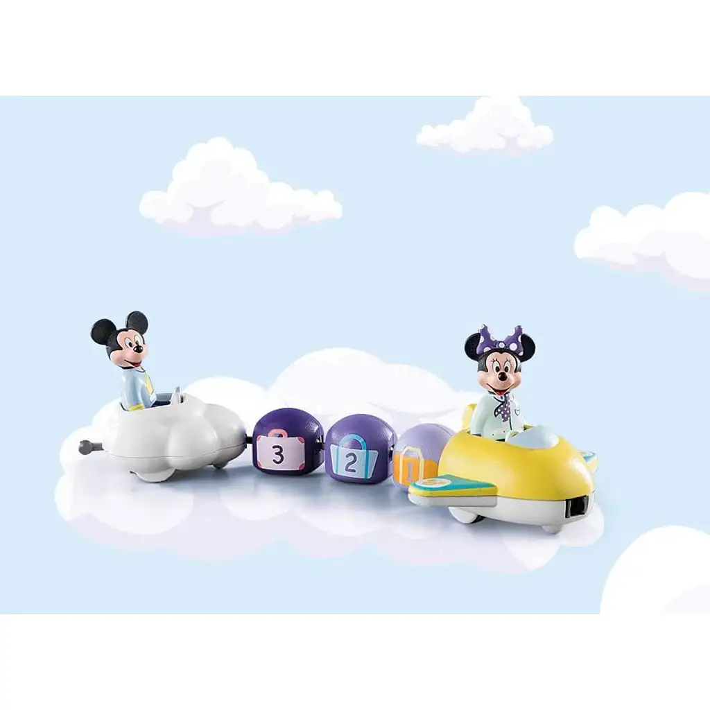 Playmobil 1.2.3 & Disney: Mickey und Minnie Maus mit Wolkenflugzeug (71320) Bild 3