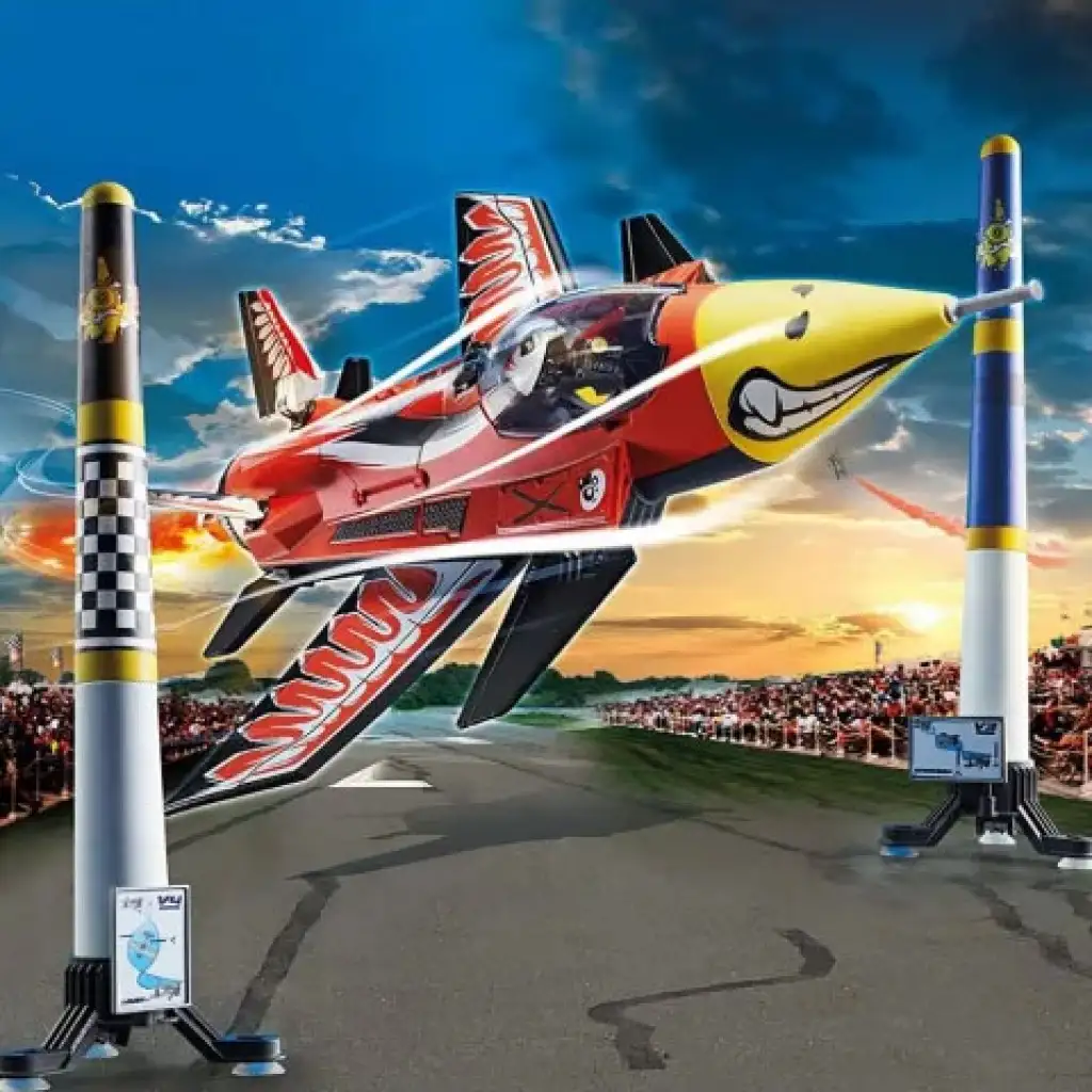Playmobil: Air Stuntshow - "Adler" Düsenjet (70832) Bild 2