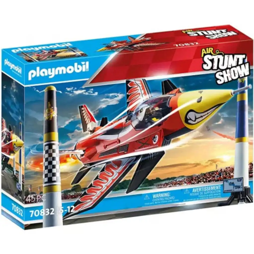 Playmobil: Air Stuntshow - "Adler" Düsenjet (70832) Bild 1
