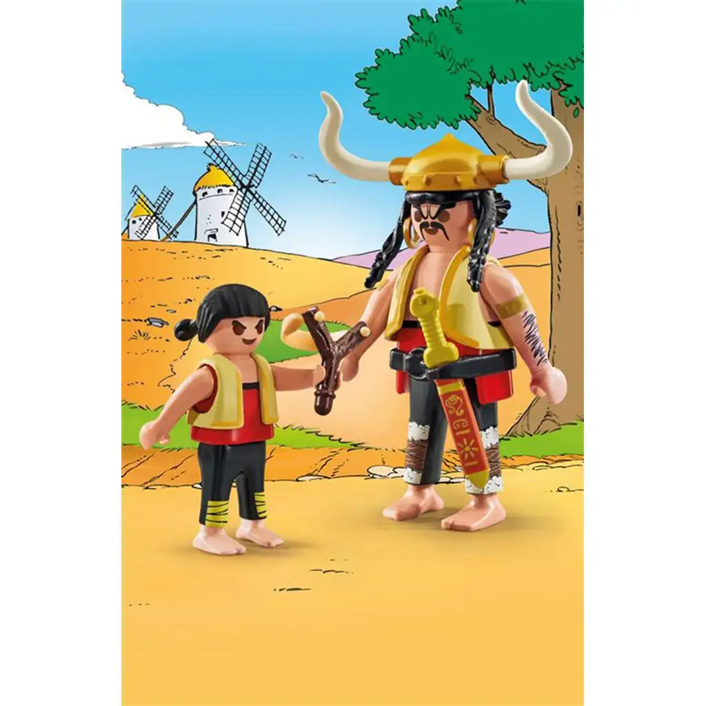 Playmobil: Asterix - Quibelez de Saporan und Pepe Figuren (71545) Bild 2