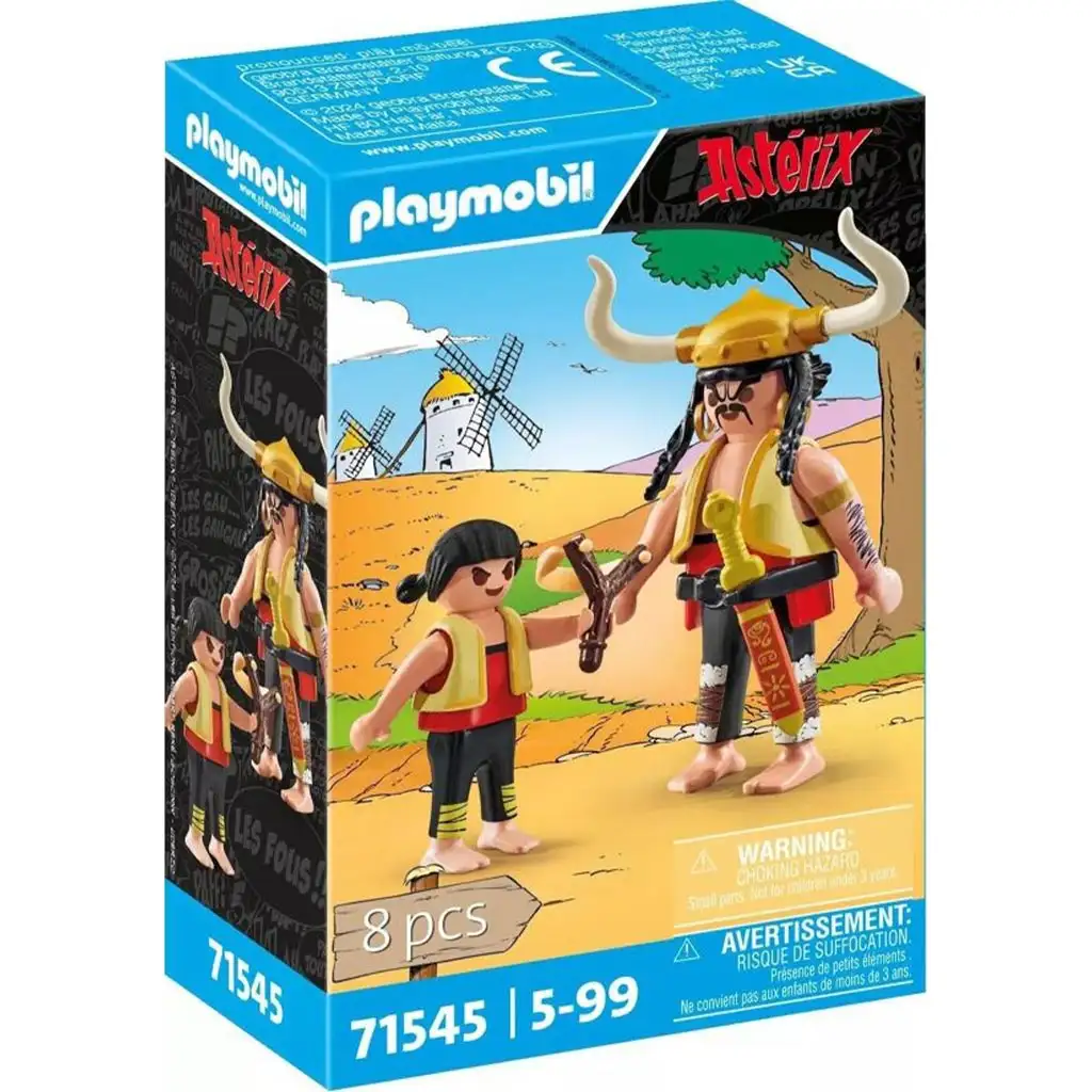 Playmobil: Asterix - Quibelez de Saporan und Pepe Figuren (71545) Bild 1