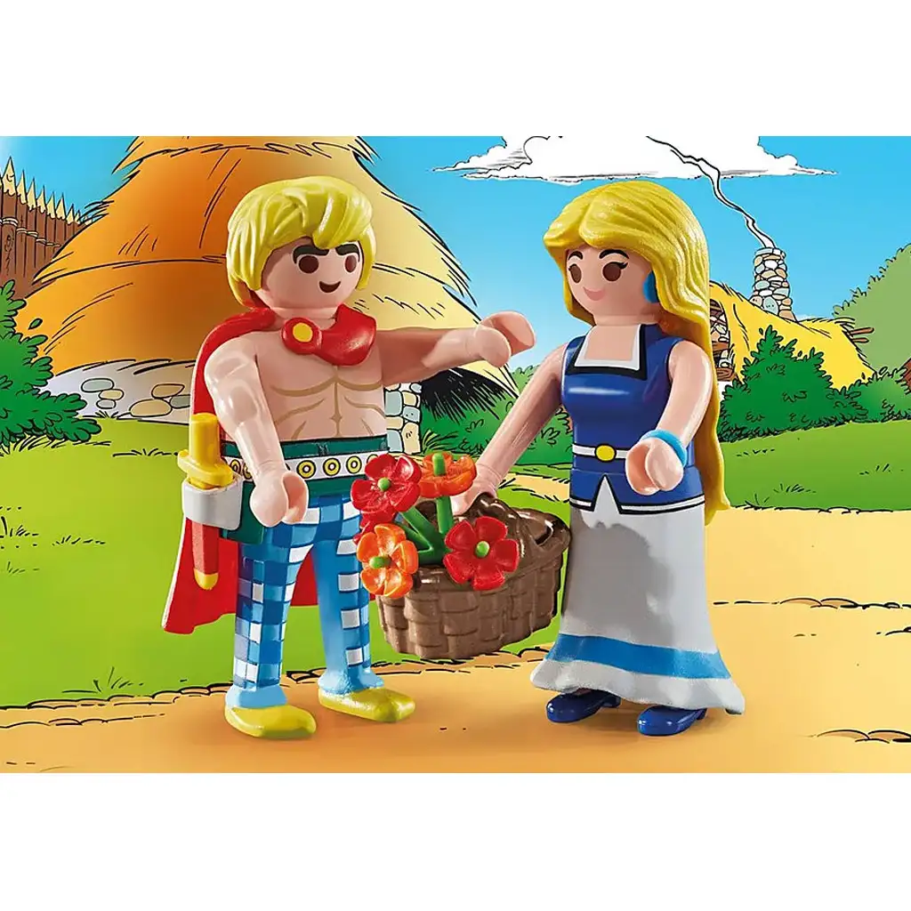Playmobil: Asterix - Tragicomix und Falbala (71544) Bild 2
