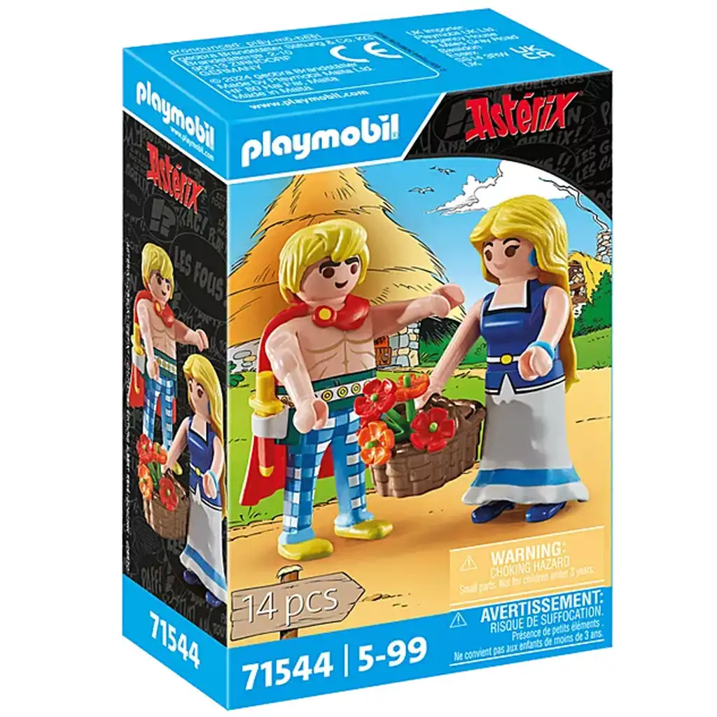 Playmobil: Asterix - Tragicomix und Falbala (71544) Bild 1