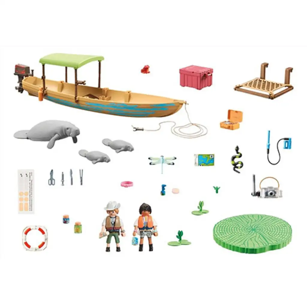 Playmobil: Bootsausflug zu den Manatis (71010) Bild 2