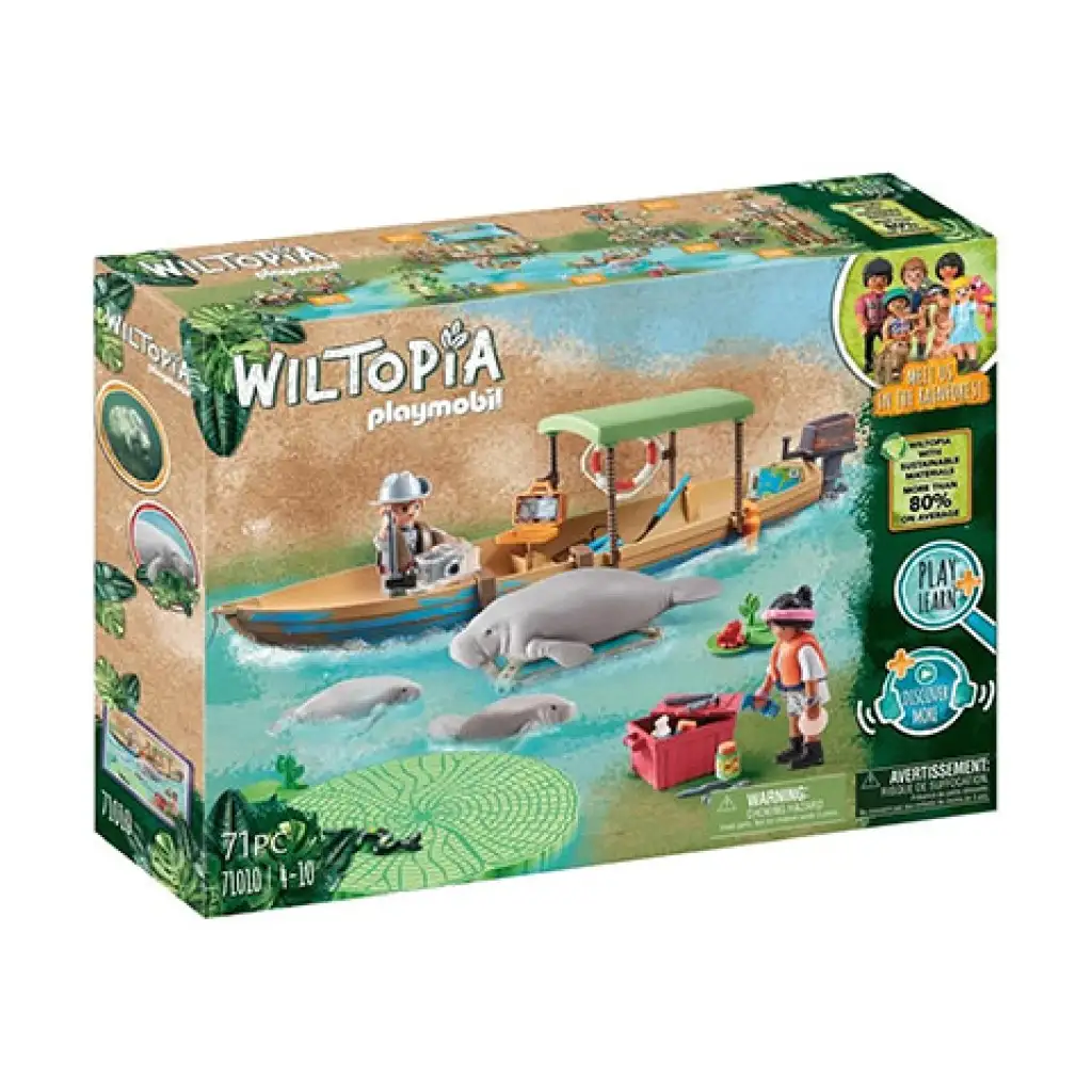 Playmobil: Bootsausflug zu den Manatis (71010) Bild 1