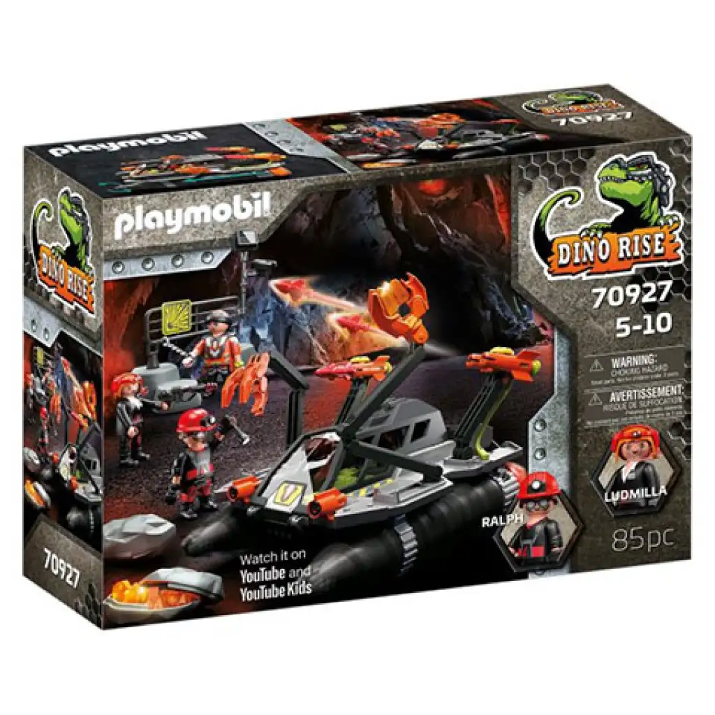 Playmobil: Dino Rise Der zerstörerische Bohrwagen (70927) Bild 1