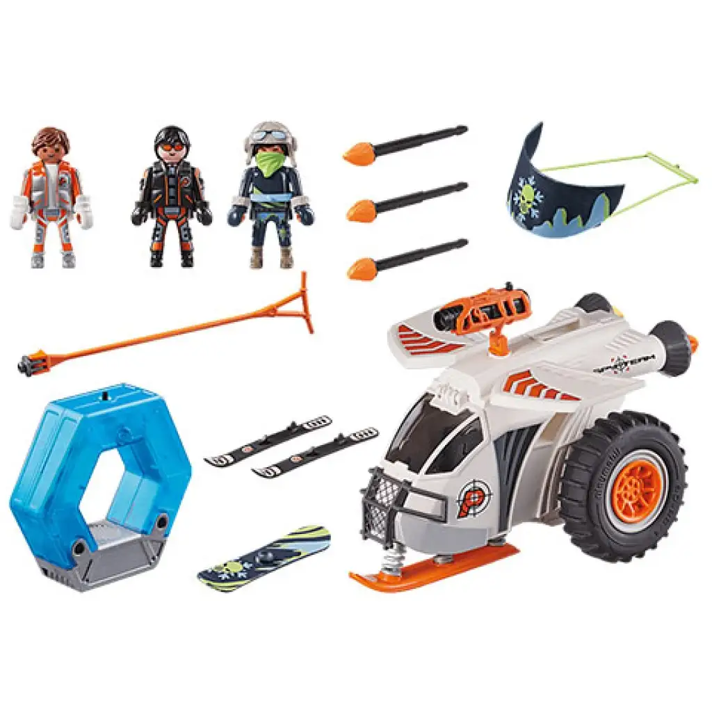 Playmobil: Top Agents - SPY TEAM Schneemobil (70231) Bild 2