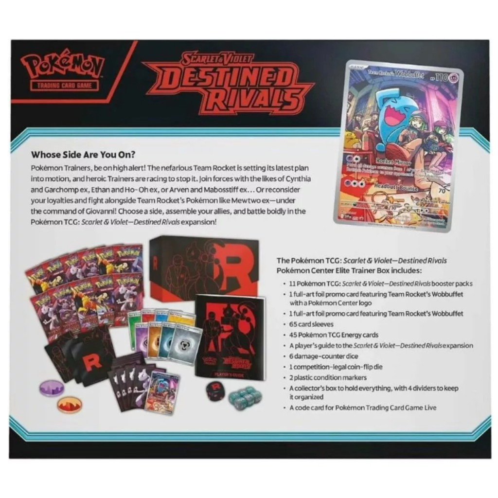 Pokémon TCG: SV10 Scarlet & Violet – Bestimmte Rivalen Pokémon Center Elite Trainer Box Bild 4