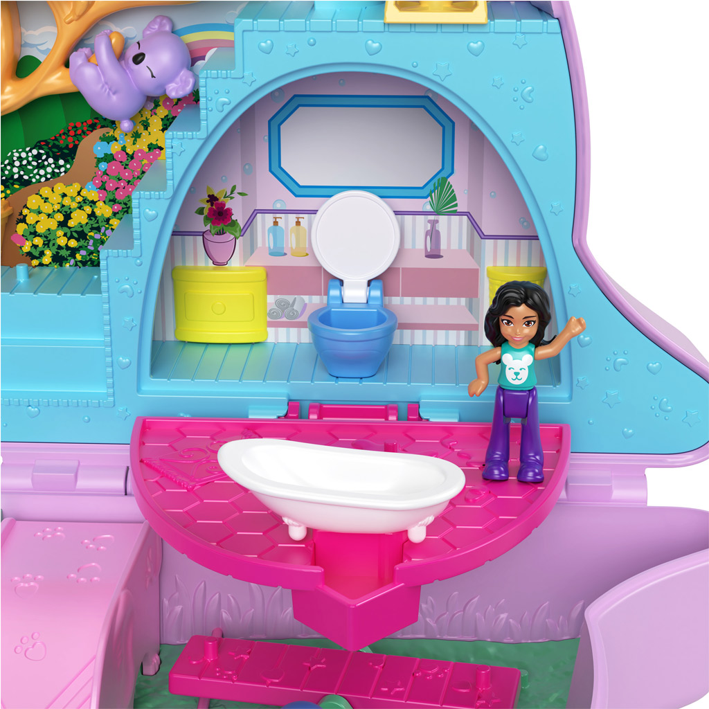 Polly Pocket Känguru Tier-Tasche Spielset - Mattel Bild 4