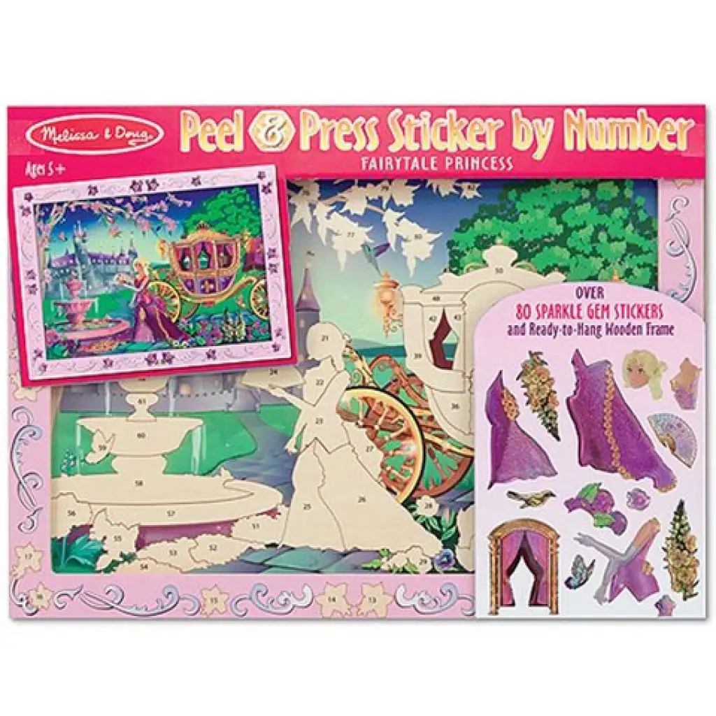 Prinzessin Stickerbildmacher - Melissa & Doug Bild 1
