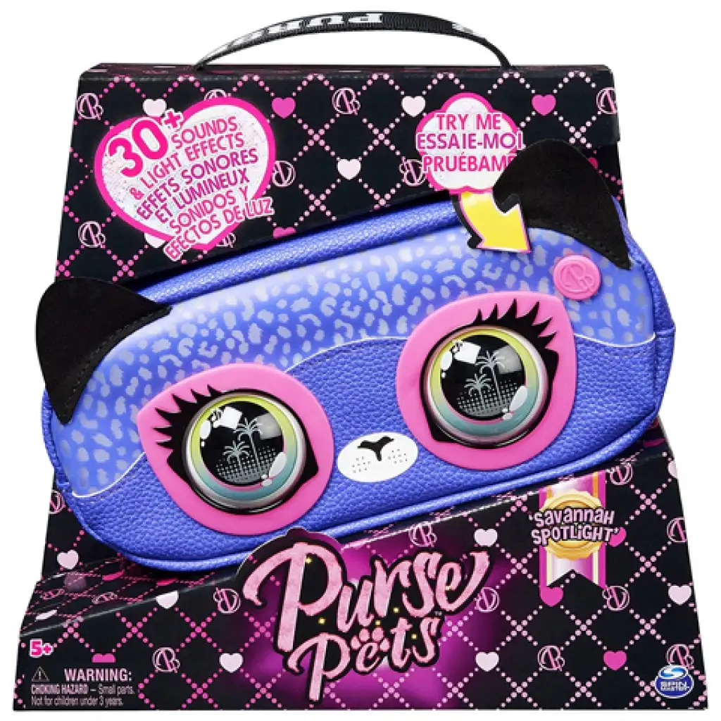 Purse Pets: Savannah Cheetah interaktive Gürteltasche - Spin Master Bild 1