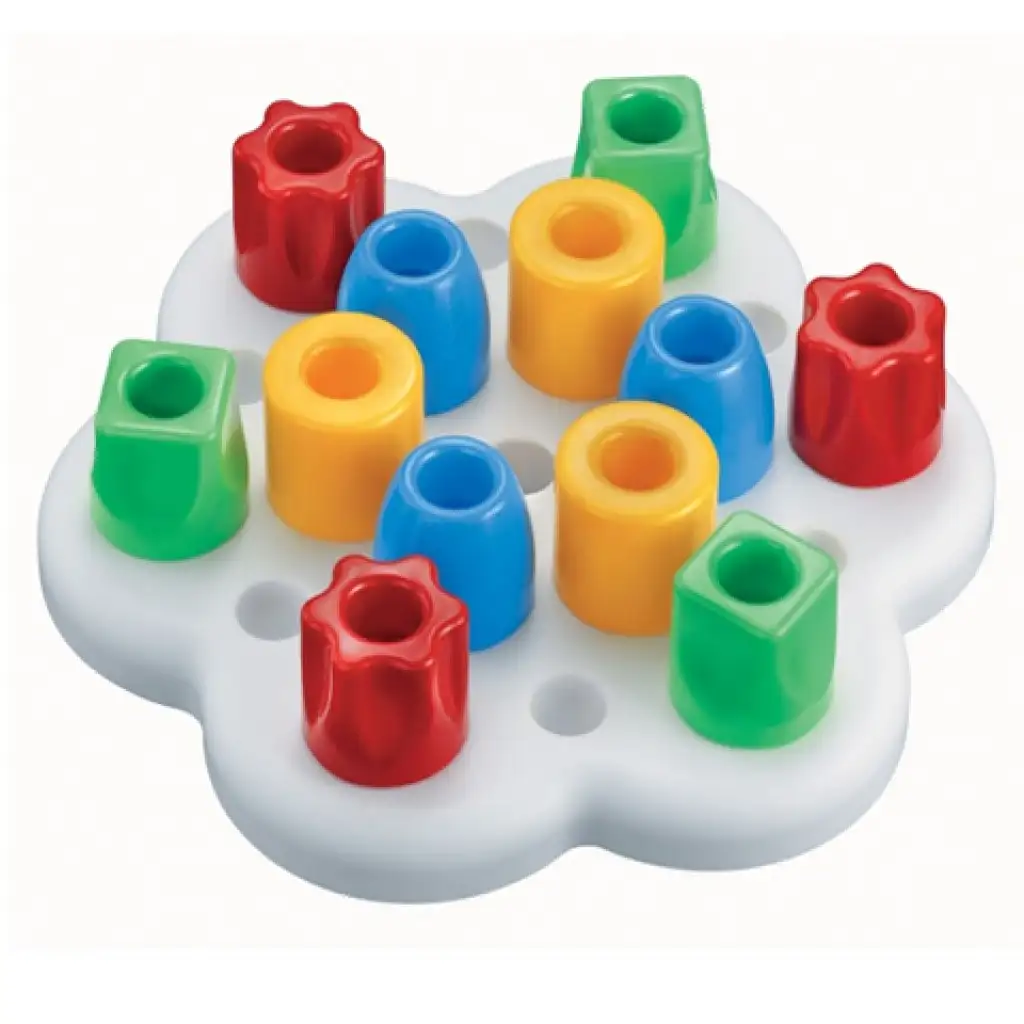 Quercetti: 13-teiliges Steckspiel-Set für Kleinkinder Bild 3