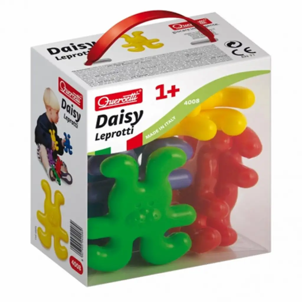 Quercetti: Baby-Steckspiel - Häschen 8 Stück Bild 1