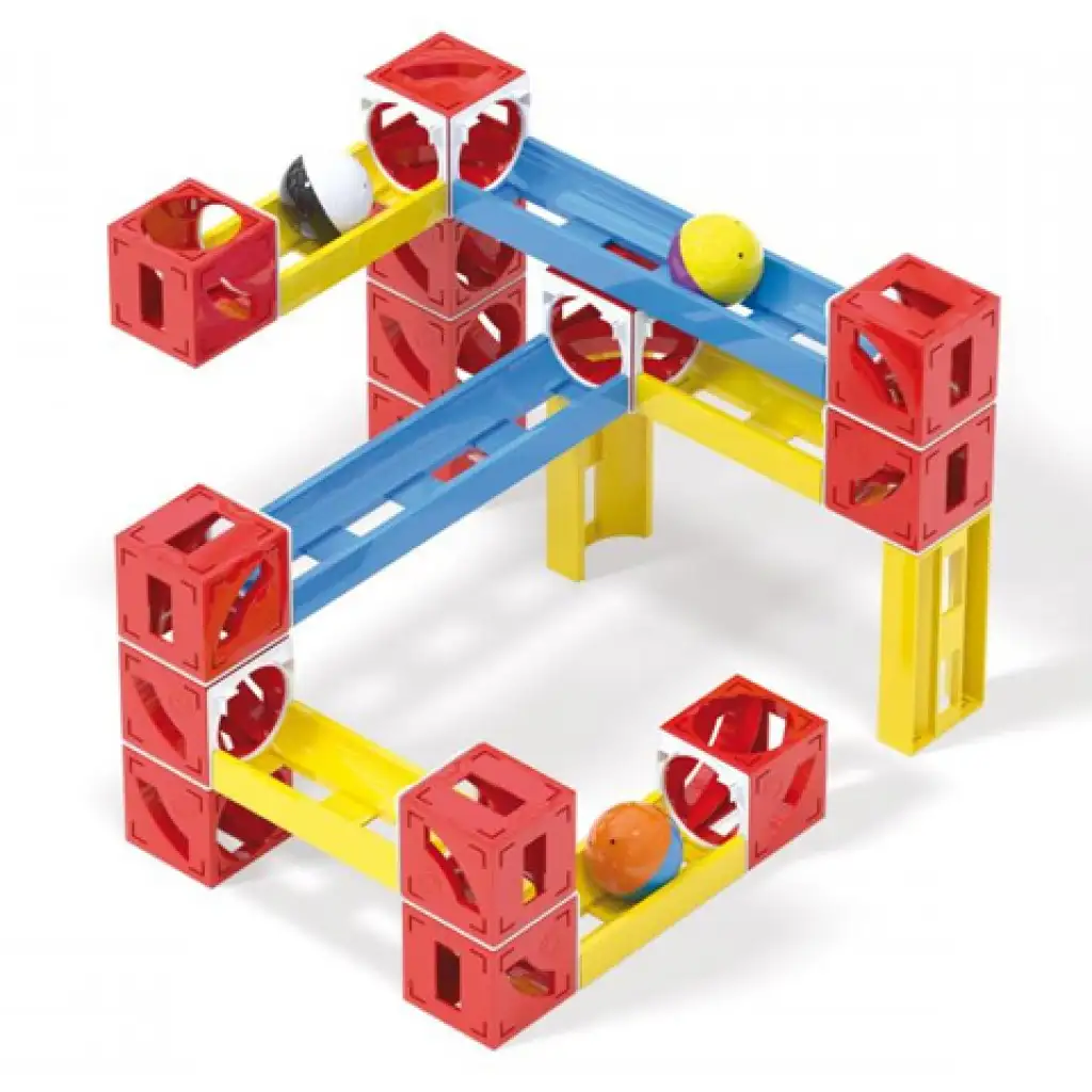 Quercetti: Cuboga Premium Kugelbahn-Spielset Bild 2