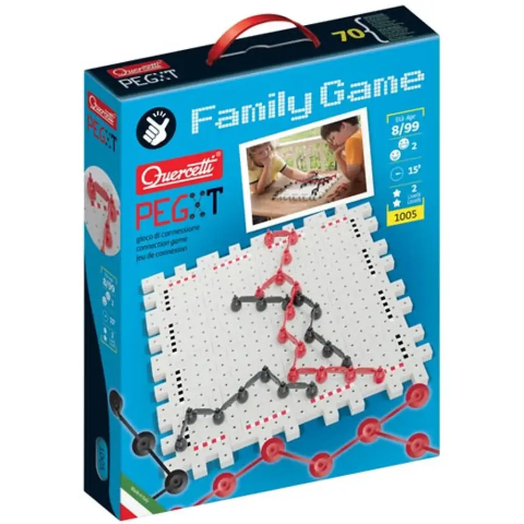 Quercetti: Familienspiel - PegXT Spiel Bild 1
