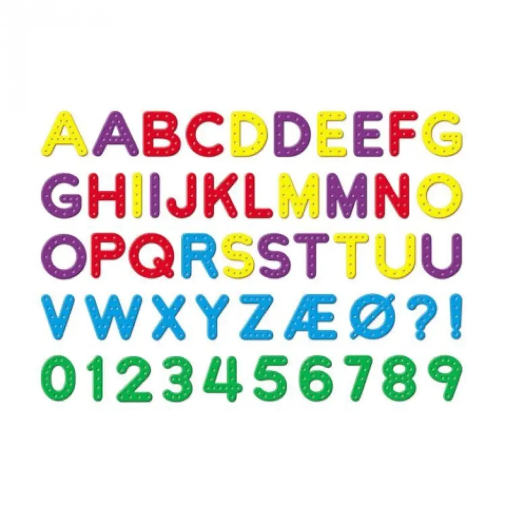 Quercetti: Filo Buchstaben- und Zahlenset Bild 1