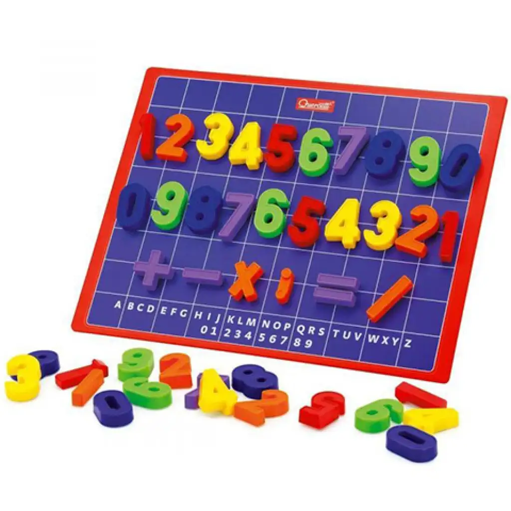 Quercetti: Kleines magnetisches Tafel-Set, 6 Stück, 29x23cm Bild 2