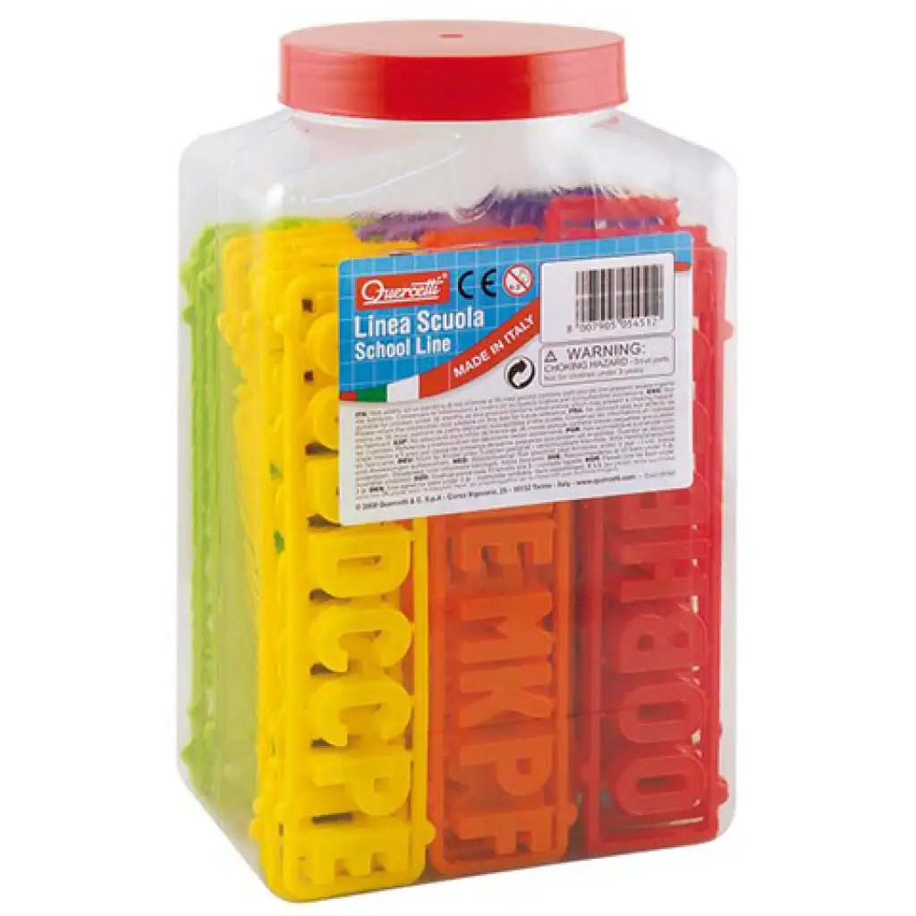 Quercetti: Magnetische Großbuchstaben 288er-Set Bild 1