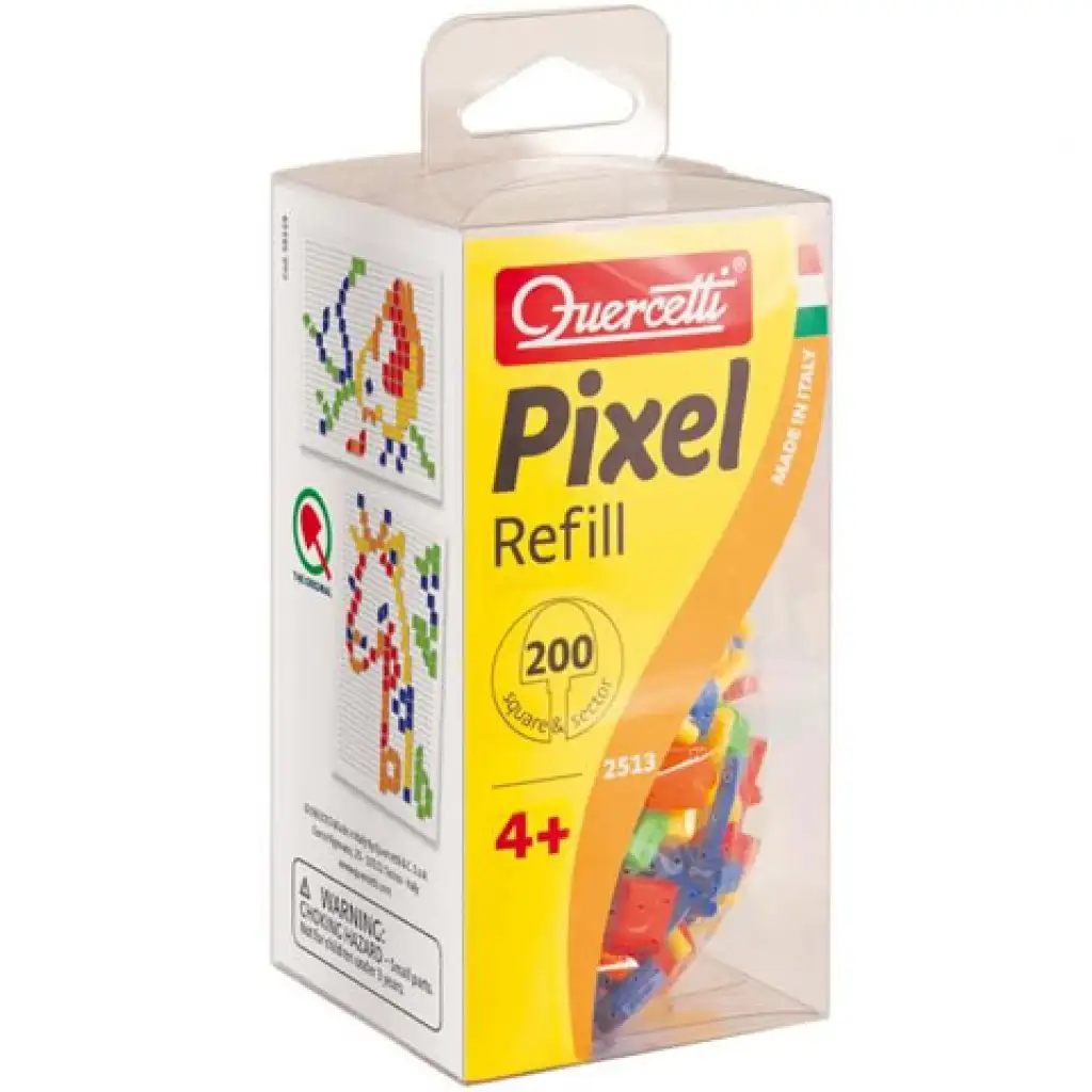 Quercetti: Nachfüllpackung für Steckmosaik 200 Stück 10mm Bild 1