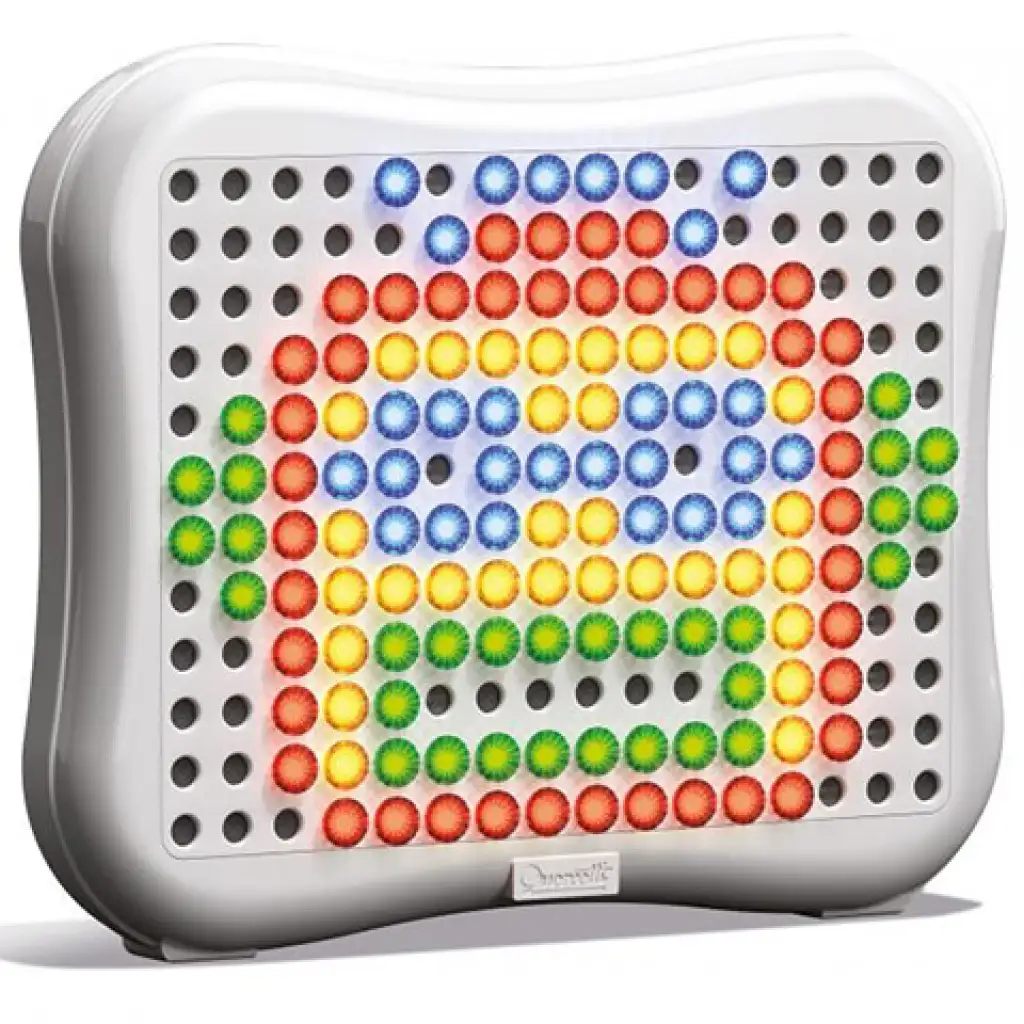 Quercetti: Peg Brite Kodierung Entwicklungsspiel mit Lichtern Bild 2