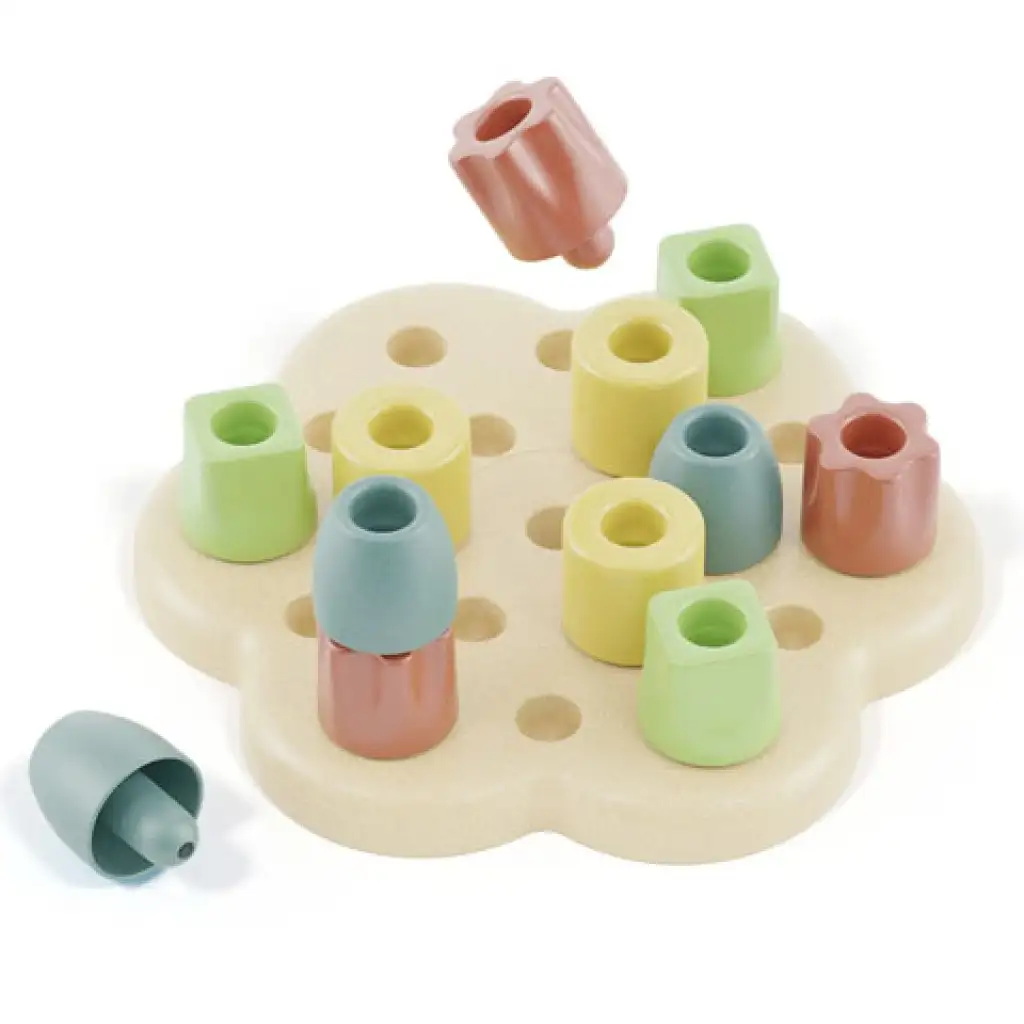 Quercetti: Play Bio Chunky Steckspiel 13-teilig Bild 2