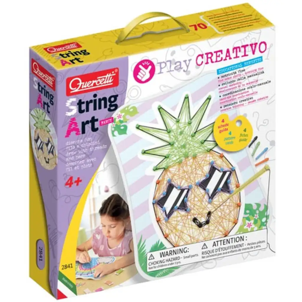 Quercetti: Play Creativo String Art lustiges kreatives Spiel Bild 1