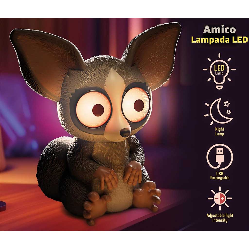 Rainy Days Bush Baby LED-Nachtlampe - Lisciani Bild 3