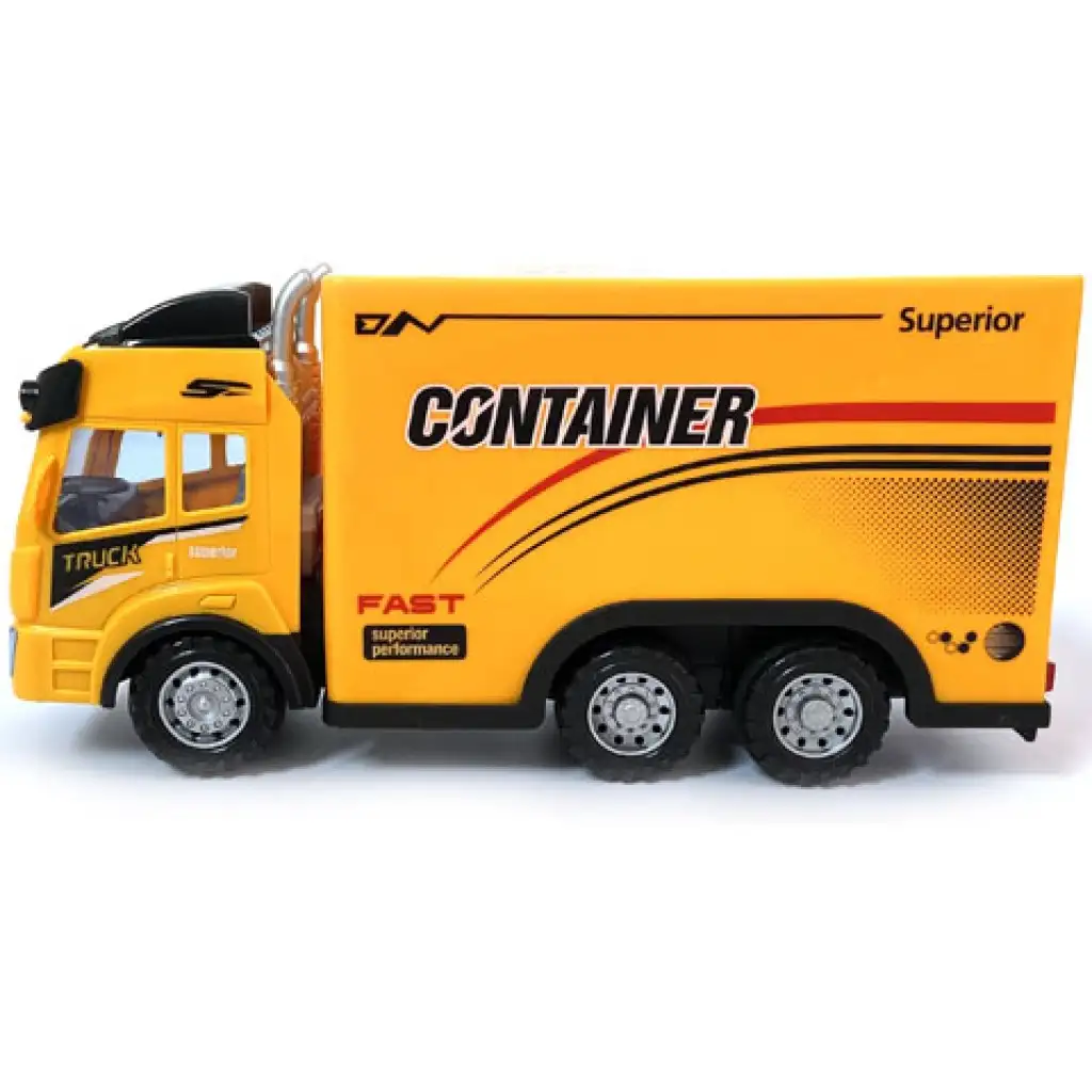 RC Fernbedienung Containertransporter Lkw mit Lichteffekten 27MHz 1/14 Maßstab Bild 4