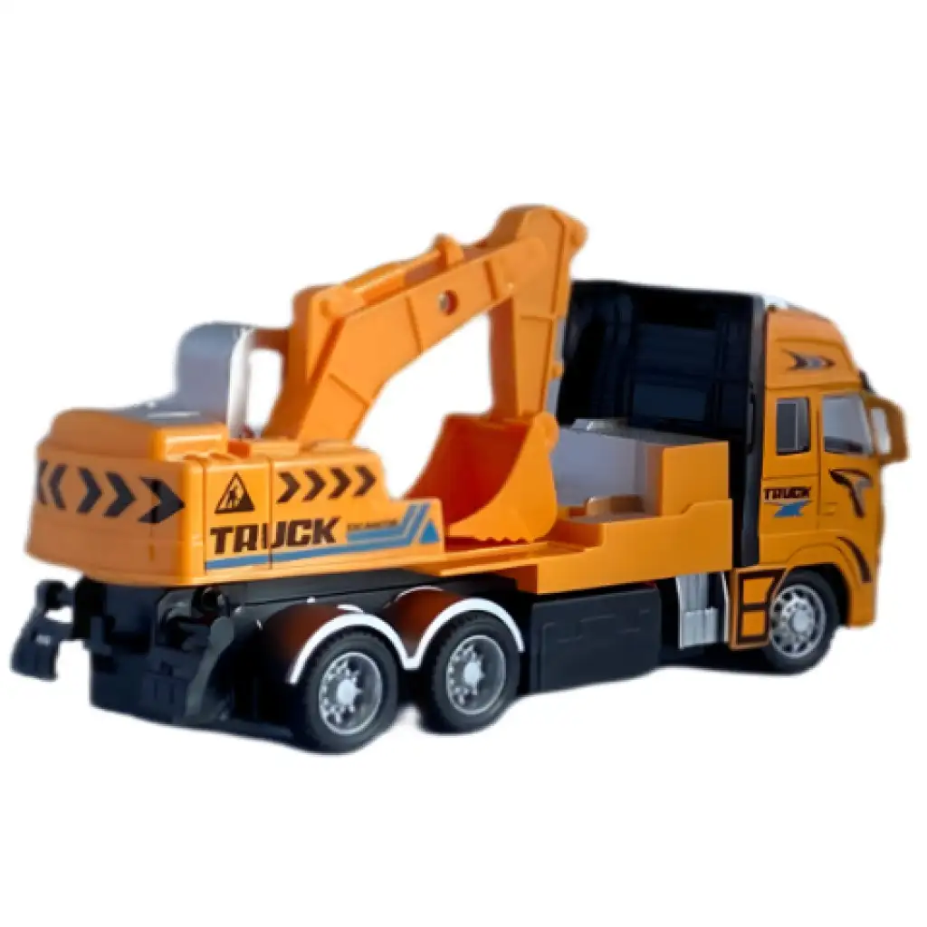 RC ferngesteuerter Bagger oder Kranwagen mit Licht in zwei Varianten 27MHz 1/36 Maßstab 20cm Bild 4