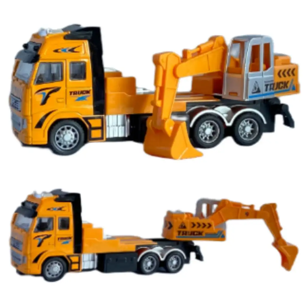 RC ferngesteuerter Bagger oder Kranwagen mit Licht in zwei Varianten 27MHz 1/36 Maßstab 20cm Bild 5