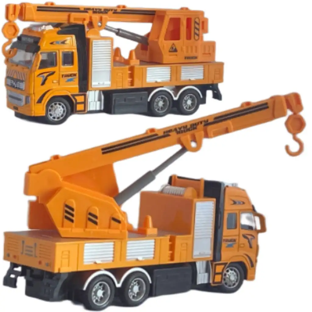 RC ferngesteuerter Bagger oder Kranwagen mit Licht in zwei Varianten 27MHz 1/36 Maßstab 20cm Bild 9