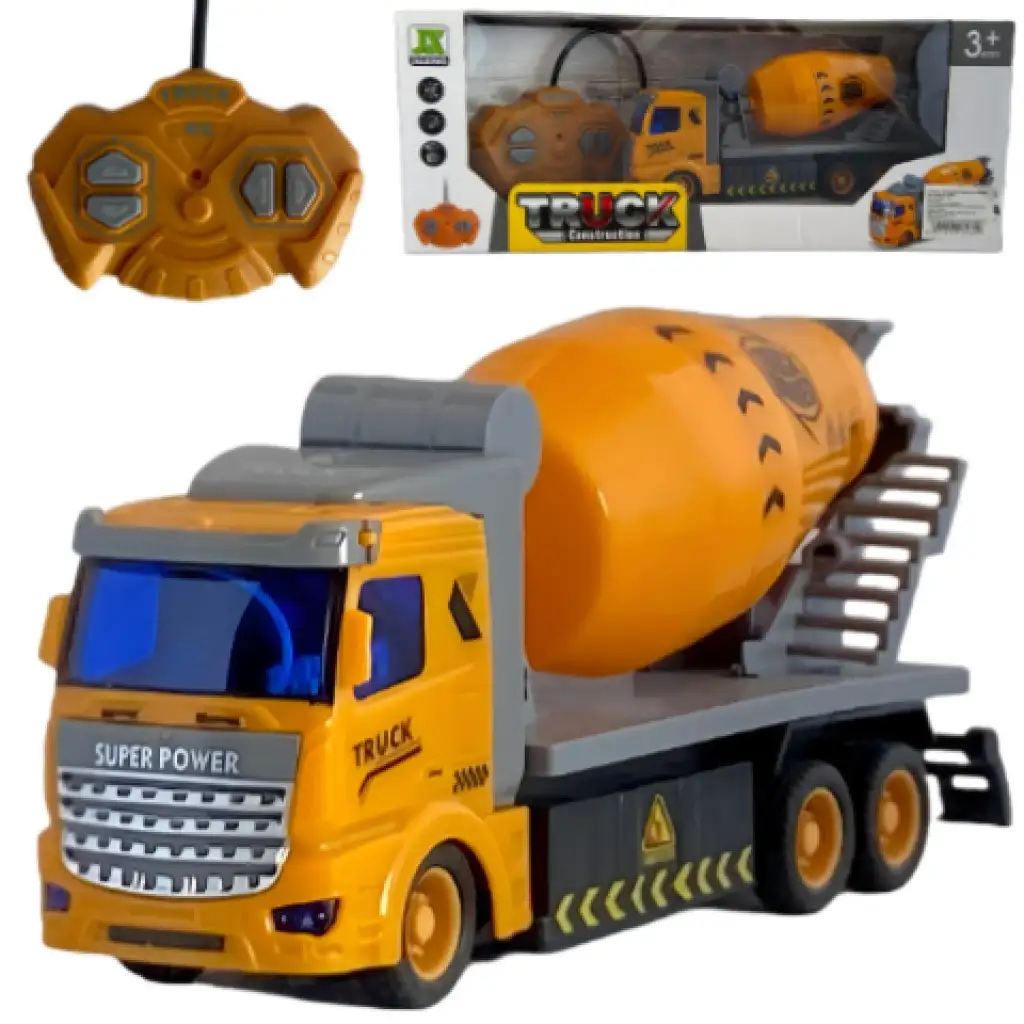 RC ferngesteuerter Betonmischer mit Licht 1/48 Maßstab 27MHz 20cm Bild 1