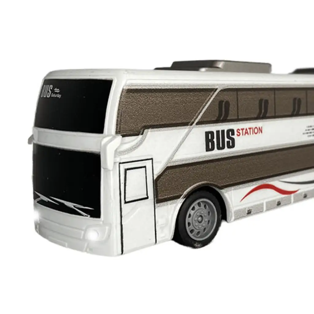 RC ferngesteuerter City-Bus mit Licht 27MHz 1/32 Maßstab 25cm Bild 2