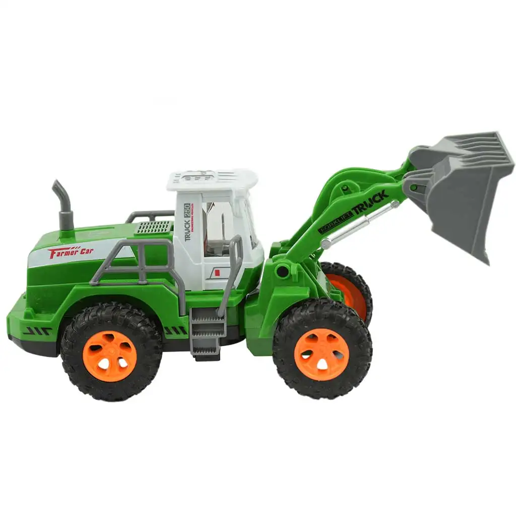 RC ferngesteuerter Frontlader Bauernhof Arbeitsmaschine mit Lichteffekten im Maßstab 1/30, 20 cm Bild 2