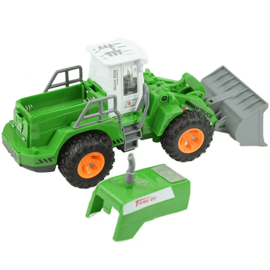 RC ferngesteuerter Frontlader Bauernhof Arbeitsmaschine mit Lichteffekten im Maßstab 1/30, 20 cm Bild 3