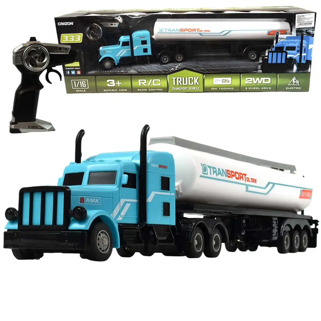 RC ferngesteuerter LKW mit Tankanhänger 1/32 Maßstab 2.4GHz 50cm Bild 1