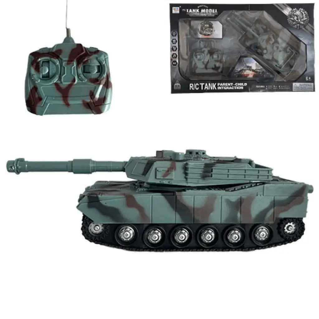 RC ferngesteuerter Tarnmuster M1 Abrams Panzer mit Licht und Sound 1/32 Maßstab 23cm Bild 1